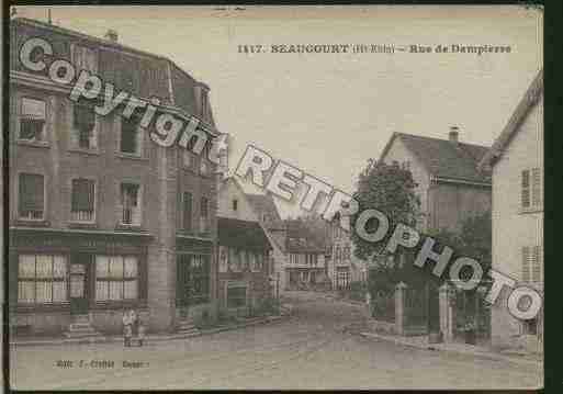 Ville de BEAUCOURT Carte postale ancienne